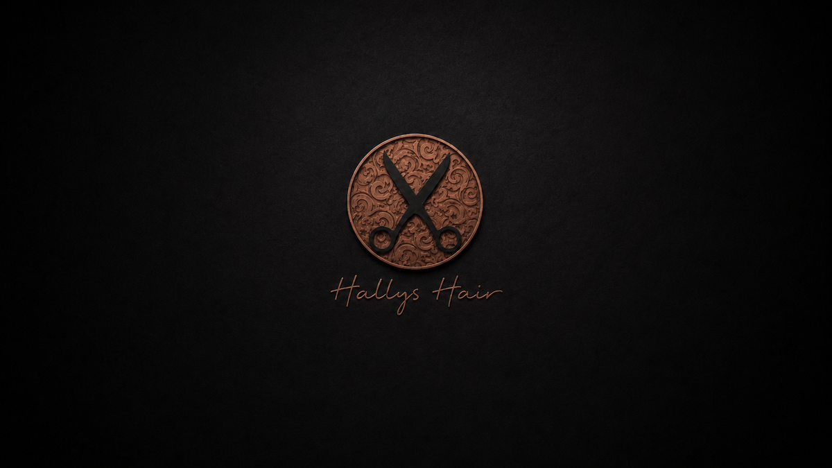 Hallys Hair logo medallion